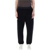 Ss23 Solid Color Rubber Logo Knit Jogger Pants Men Bottoms 3R1PV9-1JWPZ-0999