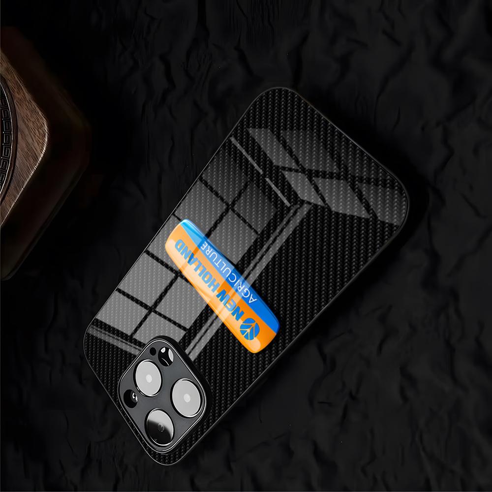 Coque de téléphone Tractor N-New H-Holland Pour IPhone 17 Air Pro Max 16 15 14 Pro Max 13 12 Plus Couverture en Verre