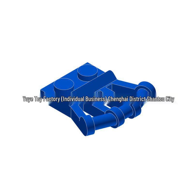 92692 Universal 1x2 Hinge Handle Plate for DIY Building Blocks - MOC Small Particle Educational Accessory