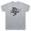 She Likes It Slogan Funny Joke Comedy Hipster Mens And Womens T-Shirt