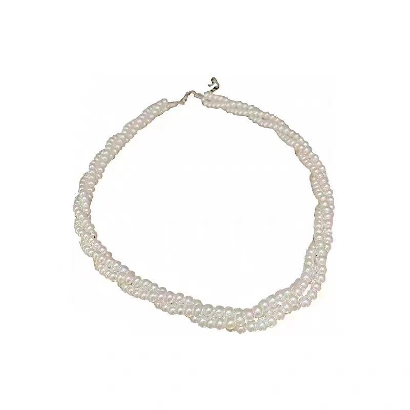 Baroque pearl necklace collarbone chain multi-layer exaggerated collarbone chain neck chain light luxury niche new accessories women