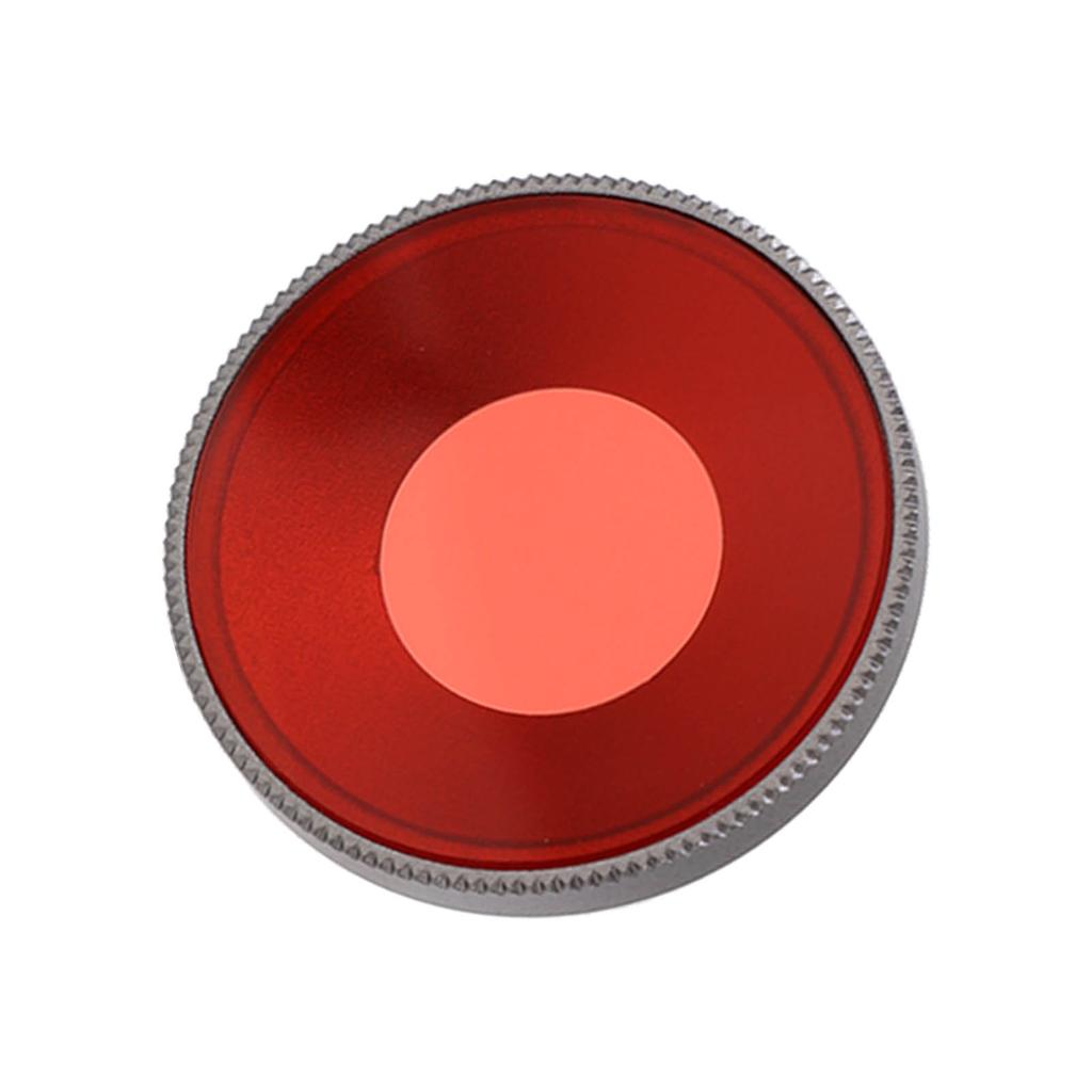 Camera Diving Filter Red Optical Glass with Storage Box Underwater Photographic Filter Lens for Action 3