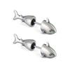 Vintage Silver Shark Stud Earrings Novel Punk Shark Earrings for Men Women Hip Hop Jewelry Party Earrings Accessories
