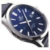 Casio EDIFICE 100 meters waterproof quartz movement leather strap Japanese and Korean watch men's watch blue dial EFB-106L-2AVUPR