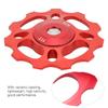 CNC Aluminium Alloy Bike Ceramic Bearing Guide Wheel Rear Derailleur Pulley for Mountain Bicyclered 11T