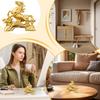 Horse Figurines Auspicious Blessing Animal Ornaments 2026 Chinese Horse Mascot Small Figurines For Bedroom Living Room Desk