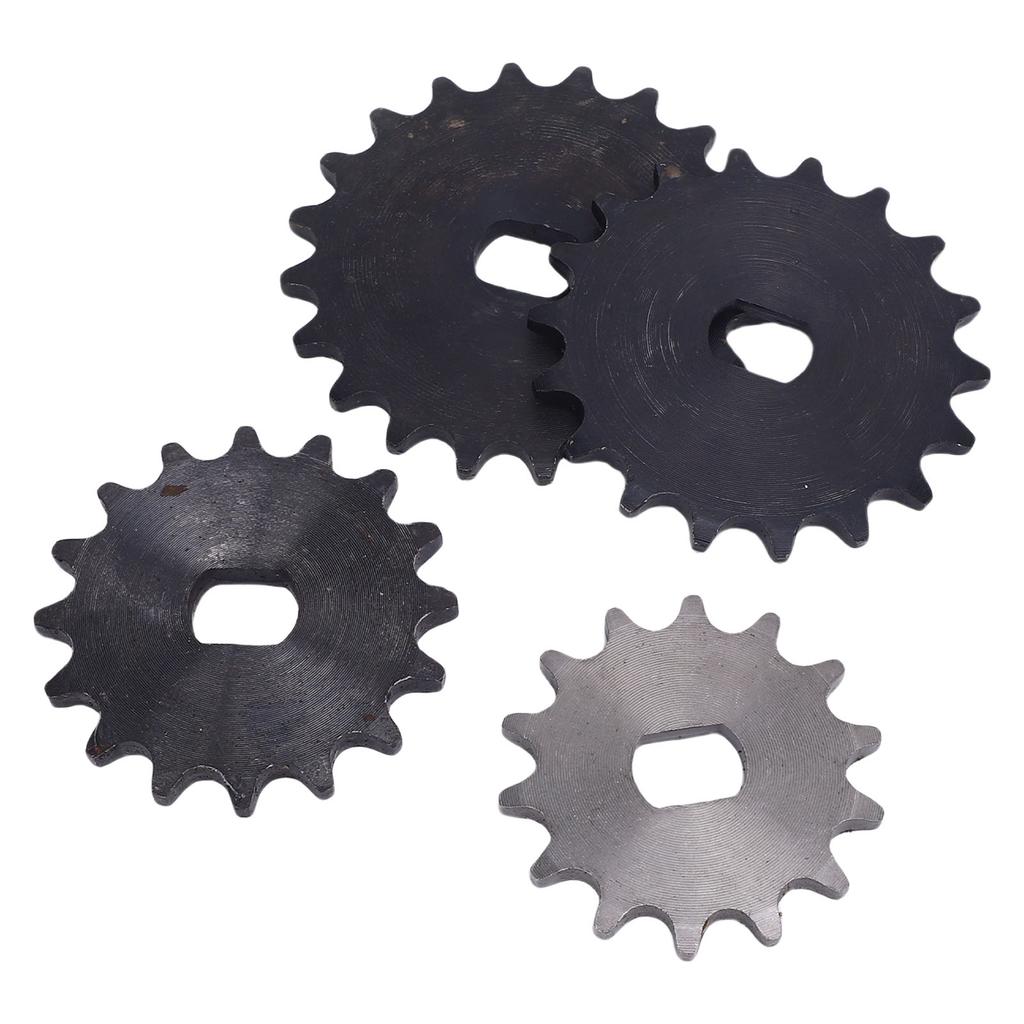 420 Chain Sprocket 14T 16T 18T 20T Sprocket Inner Diameter 12x17mm H Hole Motor Chain Sprocket Accessories