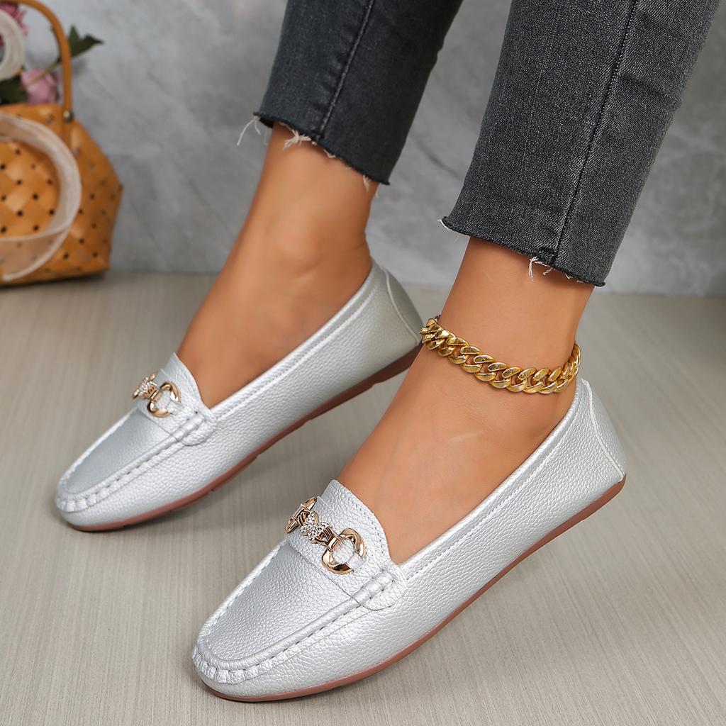 Spring Women Casual Slip On Flats Mary Jane Shoes Autumn New Sneakers Round Toe Solid Soft Sole Loafers Zapatos De Mujer