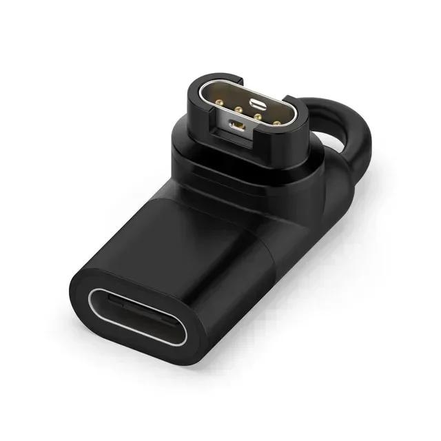 Typ-C-Ladegerät-Adapter für Garmin Fenix 7 6 5 7X Forerunner 955 935 255 Uhr-Ladestecker für iOS Micro-USB-C-Ladeadapter