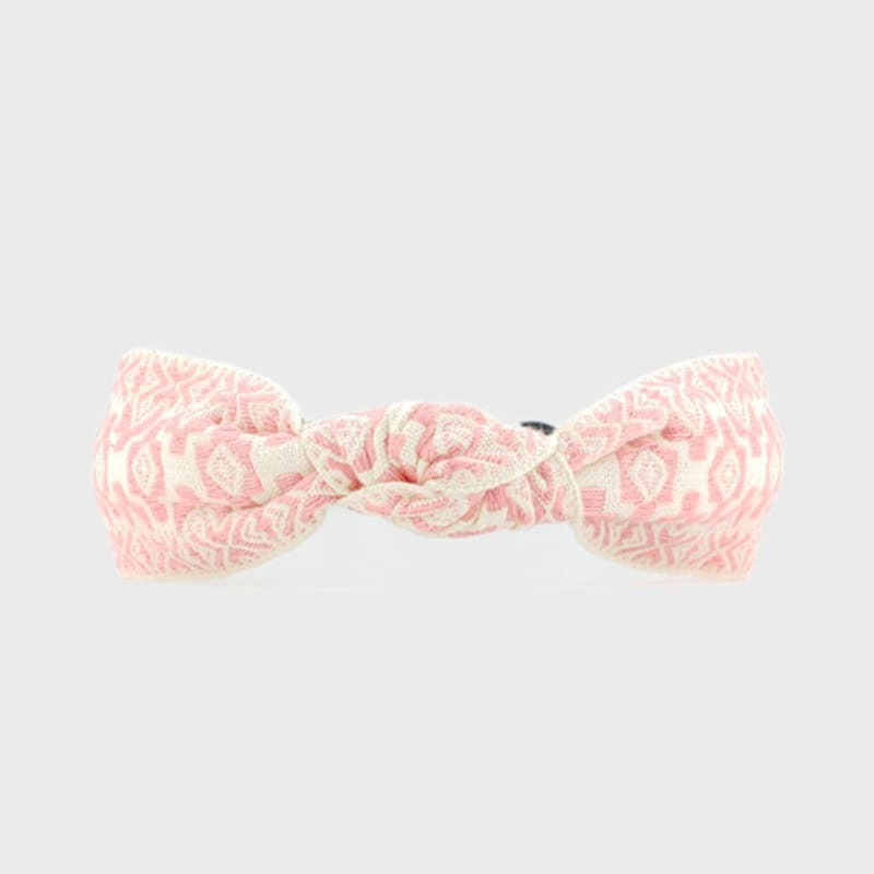LALA Ethnic Imported Lace Hairband L-L Pink