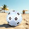 Hamburger SV Size 5 Soccer Ball, Machine-Stitched PVC, Durable & High Bounce, All Ages Fit, Fan Merchandise, Matches & Outdoor Use.