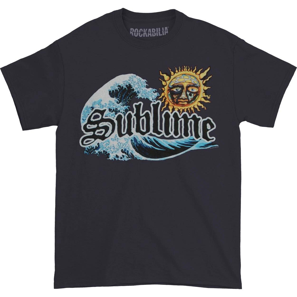 Men s Sublime Sun Wave (Discontinued And Very Limited Stock) T-shirt X-Large XL