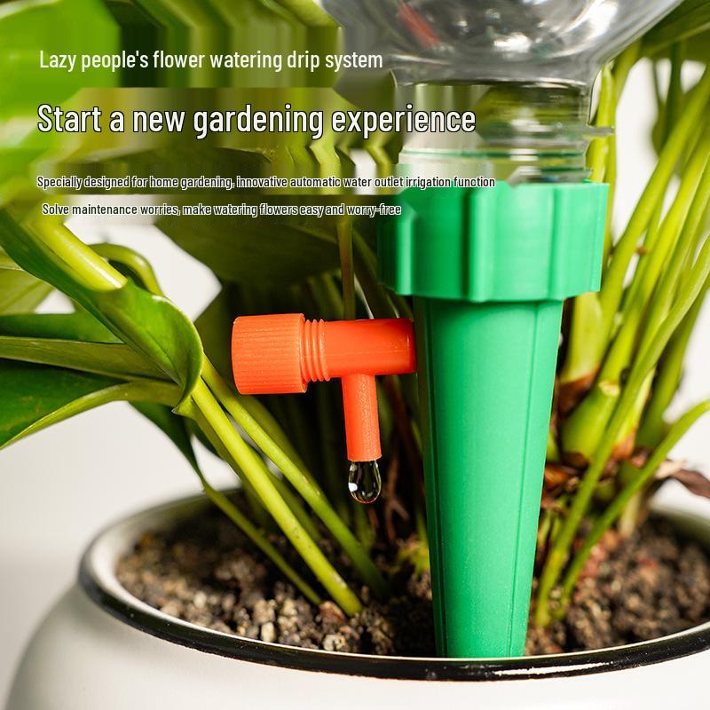 Automatic Drip Watering Timer for Home Potted Plants – Ideal for Busy Travelers