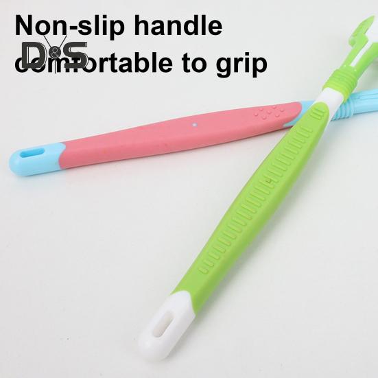 3-seitige Haustierzahnbürste zur Entfernung von Mundgeruch und Zahnstein, Hundezahnbürste, Katzenzahnpflege, Mundreinigungsbürste für Hunde und Katzen