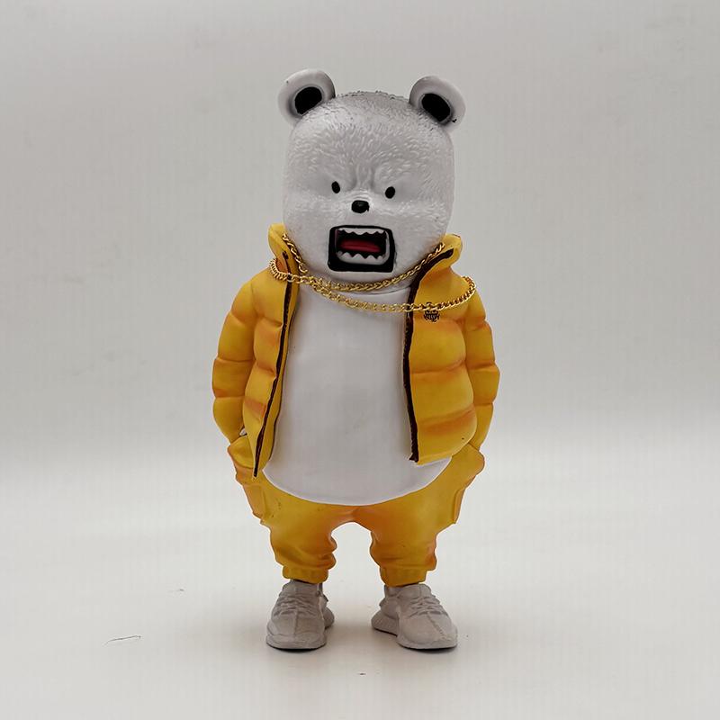 Anime One Piece Bepo Bear PVC Action Figure Anime Figure White Bear Model Toys Collection Doll Gift 15cm