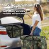 Portable Camouflage Thickened Waterproof Oxford Cloth Luggage Bag. Large Capacity Quilt Storage Bag.Camping Travel Accessories