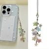 Fashionable Star Bead Keychain Bells Handmade Jewelry Accessory for Phone Keys Purse Stylish Gift