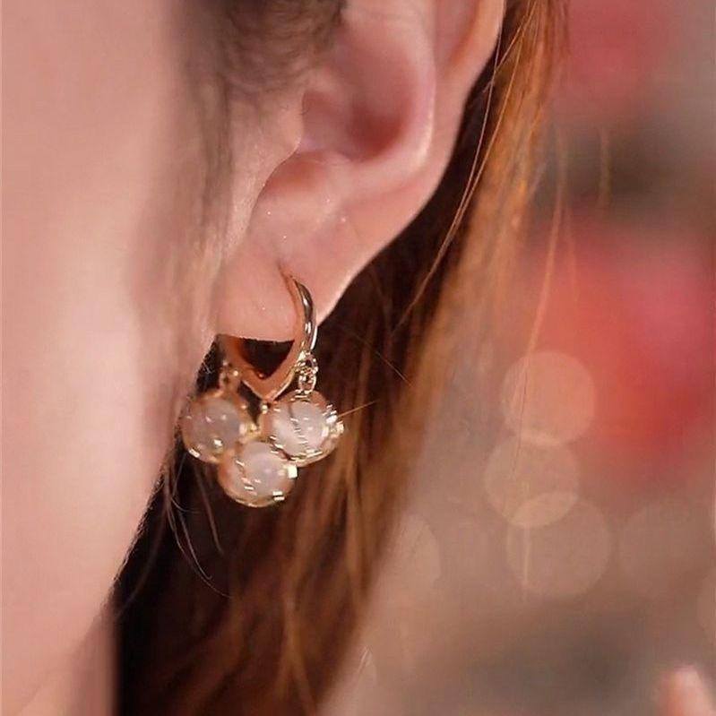 Neuer Eingang Modeohrringe Kristall Trendig Wassertropfen Damen Hängeohrringe Lange Quaste Eleganter Schmuck für Frauen