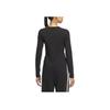 Adidas Sports Casual Long Sleeve T-Shirt Women Tops Black Han-Jade-White JN0755