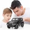 1:Model auta Wrangler v měřítku 32, stahovací autíčko ze zinkové slitiny se zvukem a světlem pro děti, chlapec, dívka