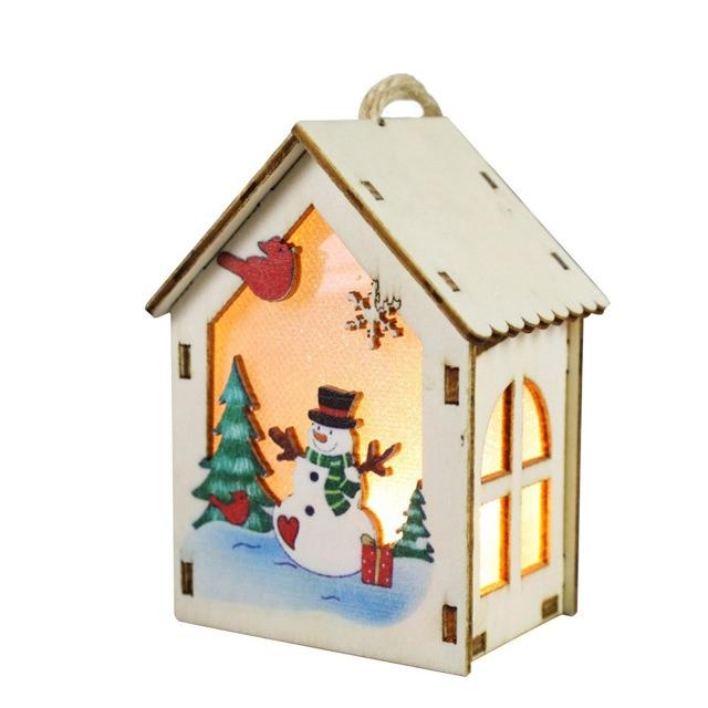 1pcs Festival Led Light Christmas Decorations Night Light Led Christmas Wind Lantern Ornaments Pendant Decoration