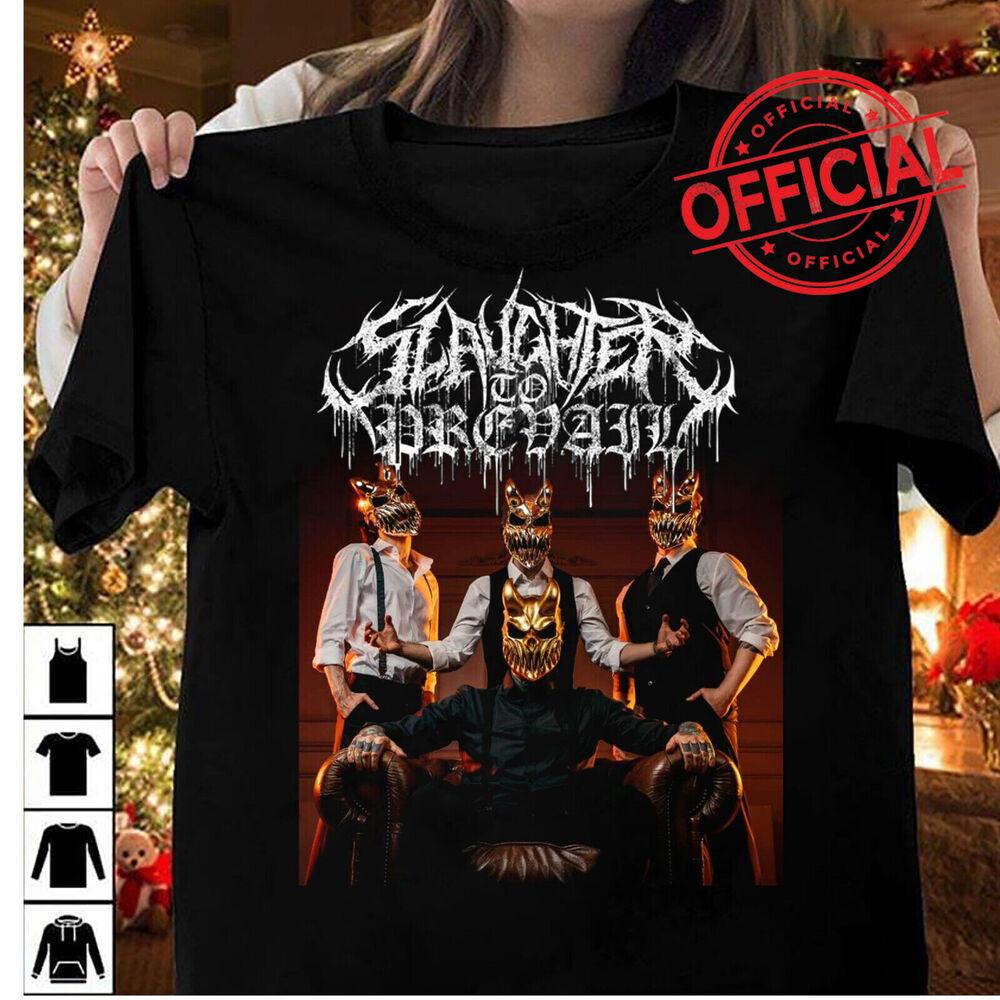 Горячая футболка группы Hot Slaughter To Prevail Подарок Семье Унисекс Футболка L