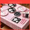 Ghost Halloween Party Tableware Set Decorations For Spooky Celebration