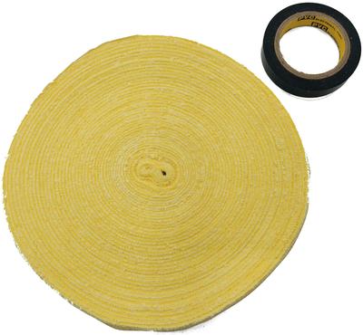 Thin Fiber Grip Tape 10 for and with End Holds Approximately 15 Wraps [phalatina] Towel, Meters, Badminton, Tennis, Squash, Tape, (Light Yellow)