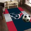 Houston-Texans Artwork Rug Office Carpet Non-Slip Mat, Chair Rug Floor Covering for Gaming, Bedroom, Living Room , Home Decor Christmas Gift
