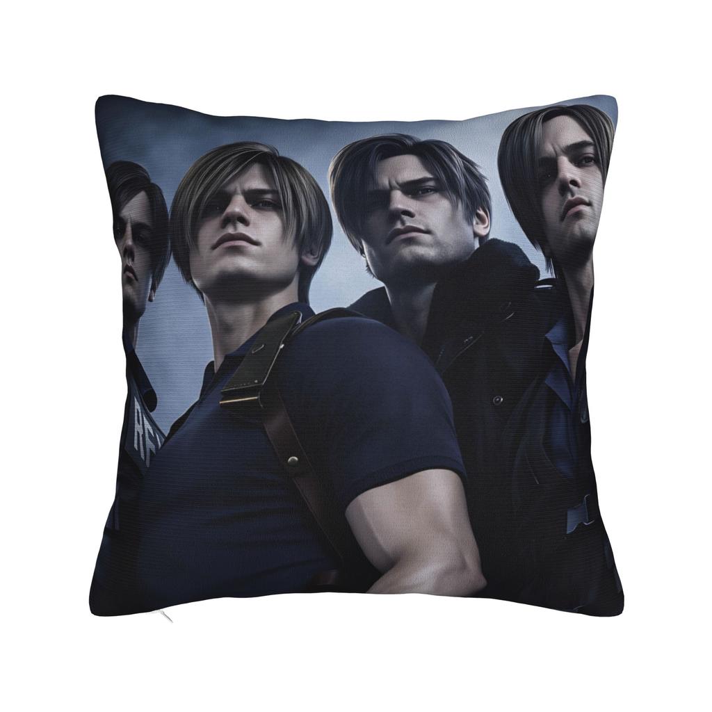 Leon Kennedy Pillow Case Graphic Pillow Cover For Sofa Home Decoration Novelty Pillowcases