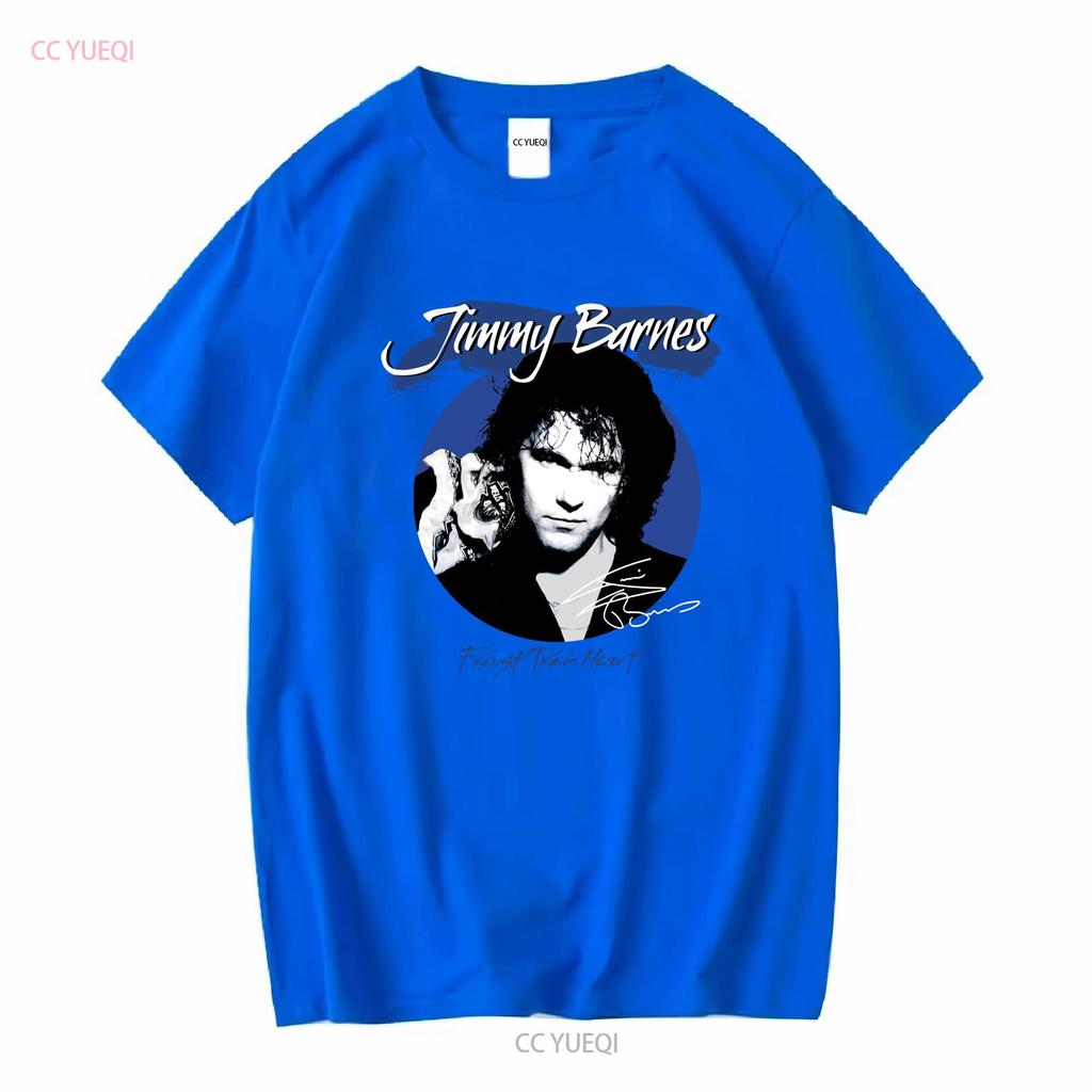 Freight Train Heart Retro Jimmy Barnes T Shirt Classic Black S 5XL H966 Vintage Washed Casual Versatile Top For Everyday Wear