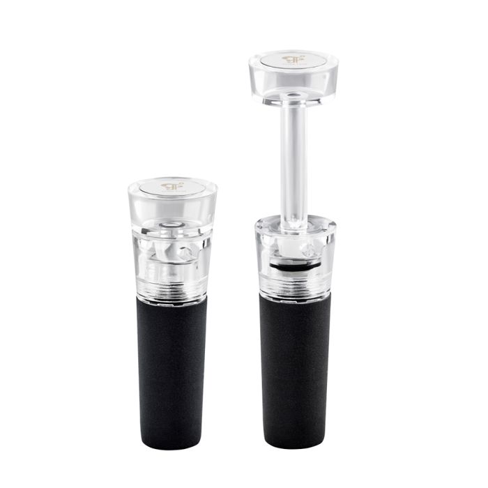 Bouchon de vin, Bouchon de bouteille de vin avec pompe à vide intégrée - Vacustopp