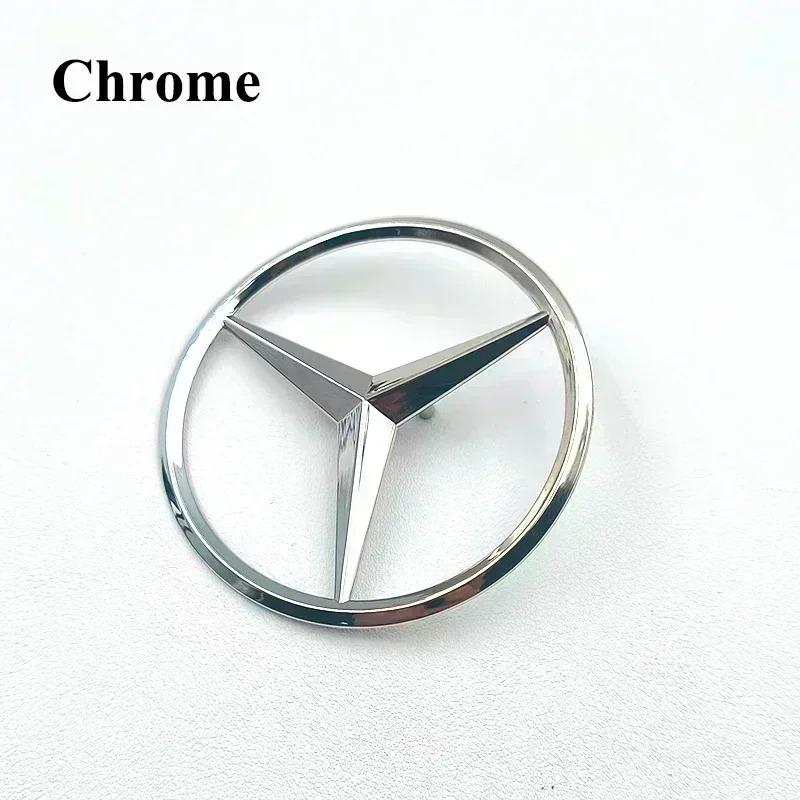 3d ABS Black Rear Trunk Star Logo For Mercedes Benz W203 W204 W205 W212 W213 W176 W177 W222 W223 W117 W246 X156 X253 Accessories IB2