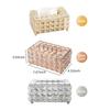 Crystal Tissue Box Rectangular Decorative Tissue Box Holder Sparkling Tissue Holder Napkin Facial