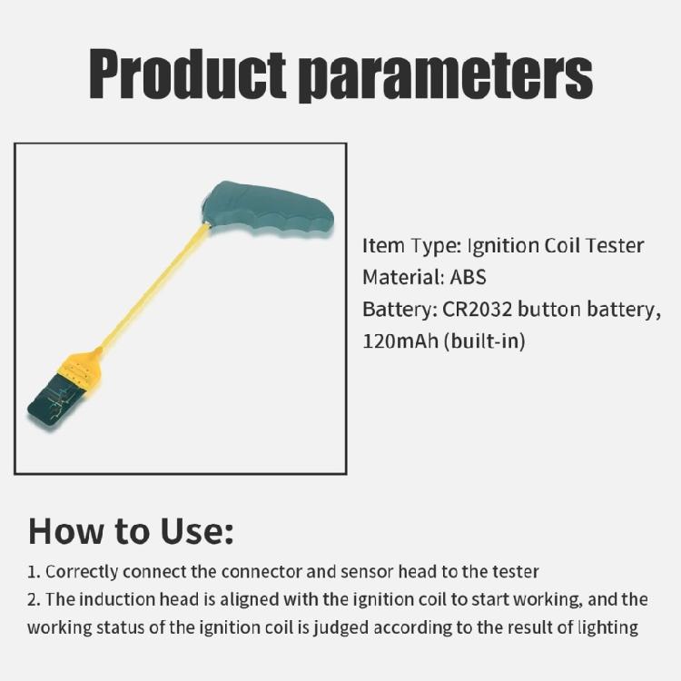 Quick-Tester Car Ignition Independent Automotive-Ignition Diagnostic Coil Tools