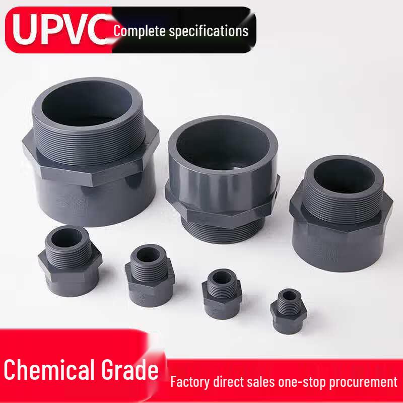 Sanyou PVC External Thread Straight Connector