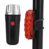 Ultra Bright Bike Light Set USB Rechargeable Bicycle Front Headlight and Back Taillight for Road Mountain Cycling