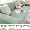 Jacquard Elastische Sofabezug Heimdekoration Stretch Couchhülle für Wohnzimmer Vollabdeckung Sessel Ecke Überwurf S/M/L/XL Größe