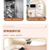 Cartoon Car Back Seat Organizer Fabric Multifunctional Large Capacity Cute Car Trash Bin Tissue Box