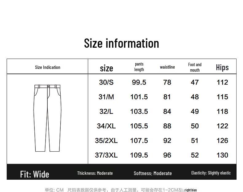 Peacebird Men's Casual Wide-Leg Pants BAGBF412L