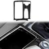 Carbon Fiber Console Cup Holder Panel Cover For Mercedes C-Class W204 2007-2013