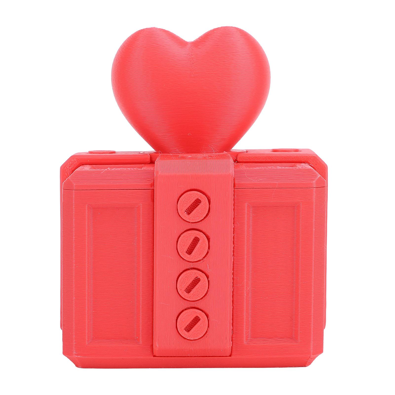 

Дратівлива подарункова коробка з гвинтами PLA 3D-друк Розіграш Коробка з гвинтами Смішний контейнер для грошей/карток Для чоловіків жінок Різдво День народження червоний