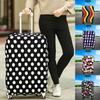 Anti Scratch Dustproof Suitcase Cover Elastic Seersucker Print Luggage Protector
