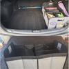 Foldable Car Trunk Organizer, Large Capacity Multi-Compartment Storage Box for SUV & Auto Accessories