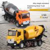 Huina Modello Veicoli da Ingegneria Statici in Lega Semi-Metallo Scala 1/50 Diecast Camion Miscelatori per Miniera Camion Ribaltabile Giocattoli per Bambini per Ragazzo Regali di Natale
