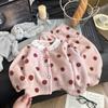 Kids Winter Warm Fleece Pajama Set Long Sleeve Top Pants Soft Thick Sleepwear Boys Girls 3-8 Years