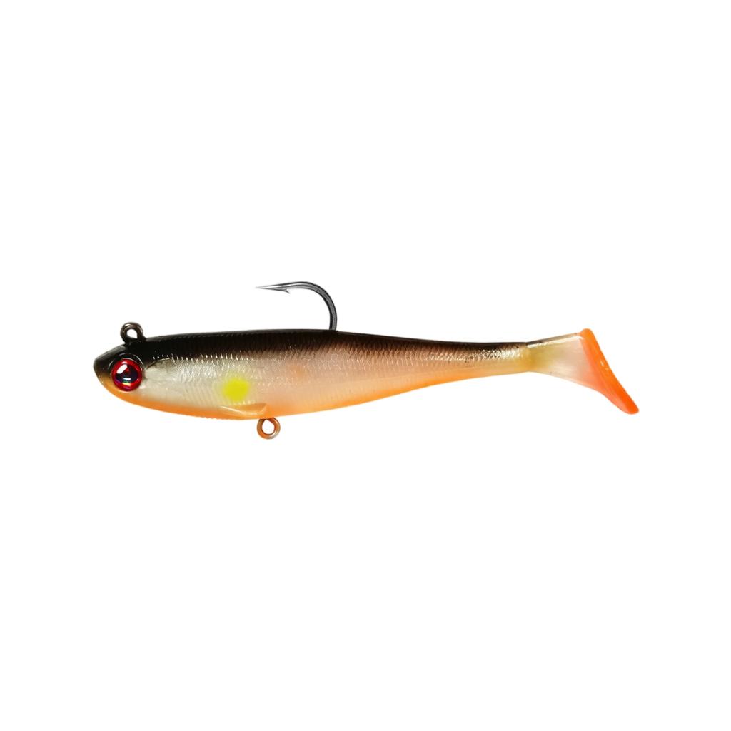 9cm 12 5g T-Tail Soft Bait Fishing Lure Full Swimming Layer Bionic Fish Lure Sinking Soft Bait for Freshwater and Saltwater Fishing