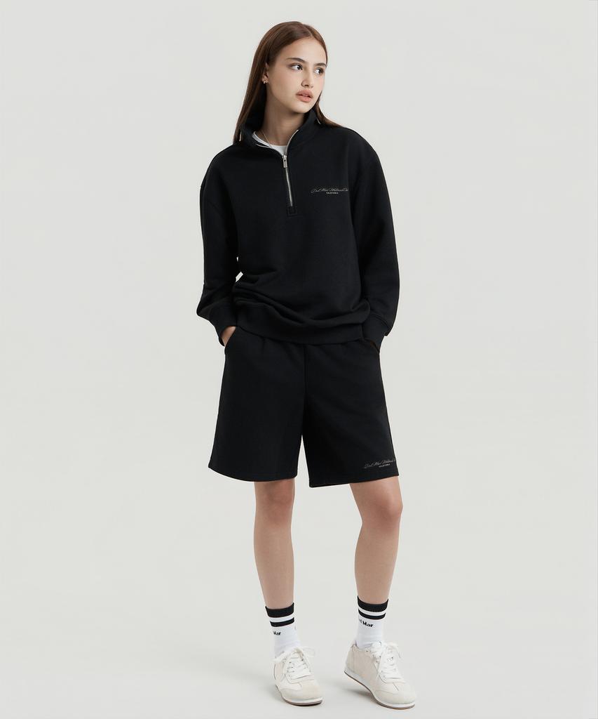 Delma W Wellness Club Sweat Easy Shorts - Black