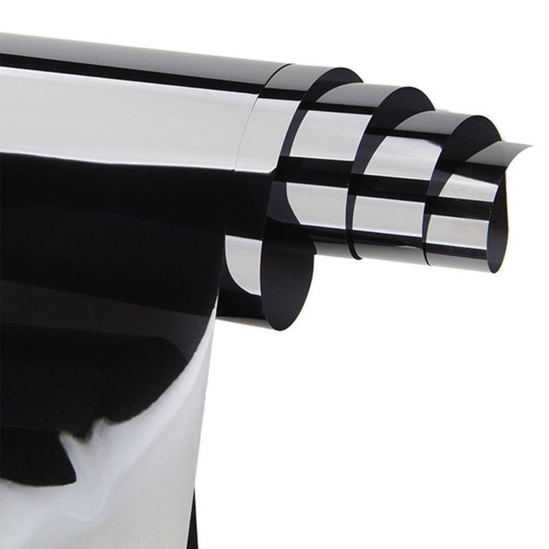 50cmX200cm Anti Scratch Adhesive Polarizer Film VLT35% Black Metallized Car Window Tint Film