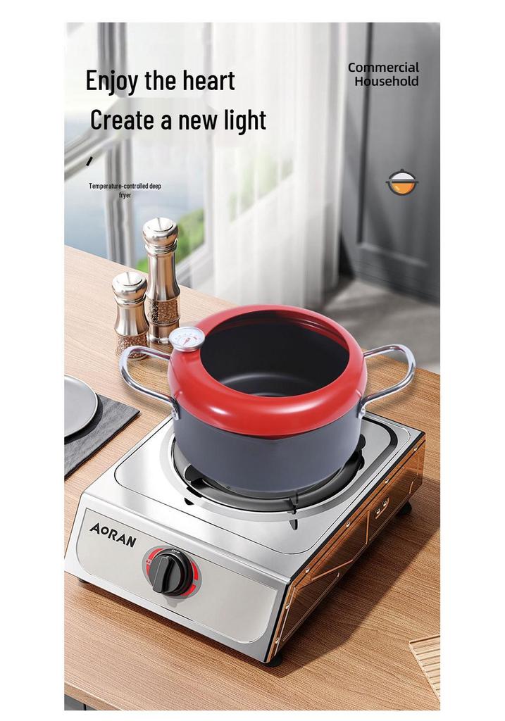 Multifunctional Deep Fryer & Induction Cooker with Temperature Control